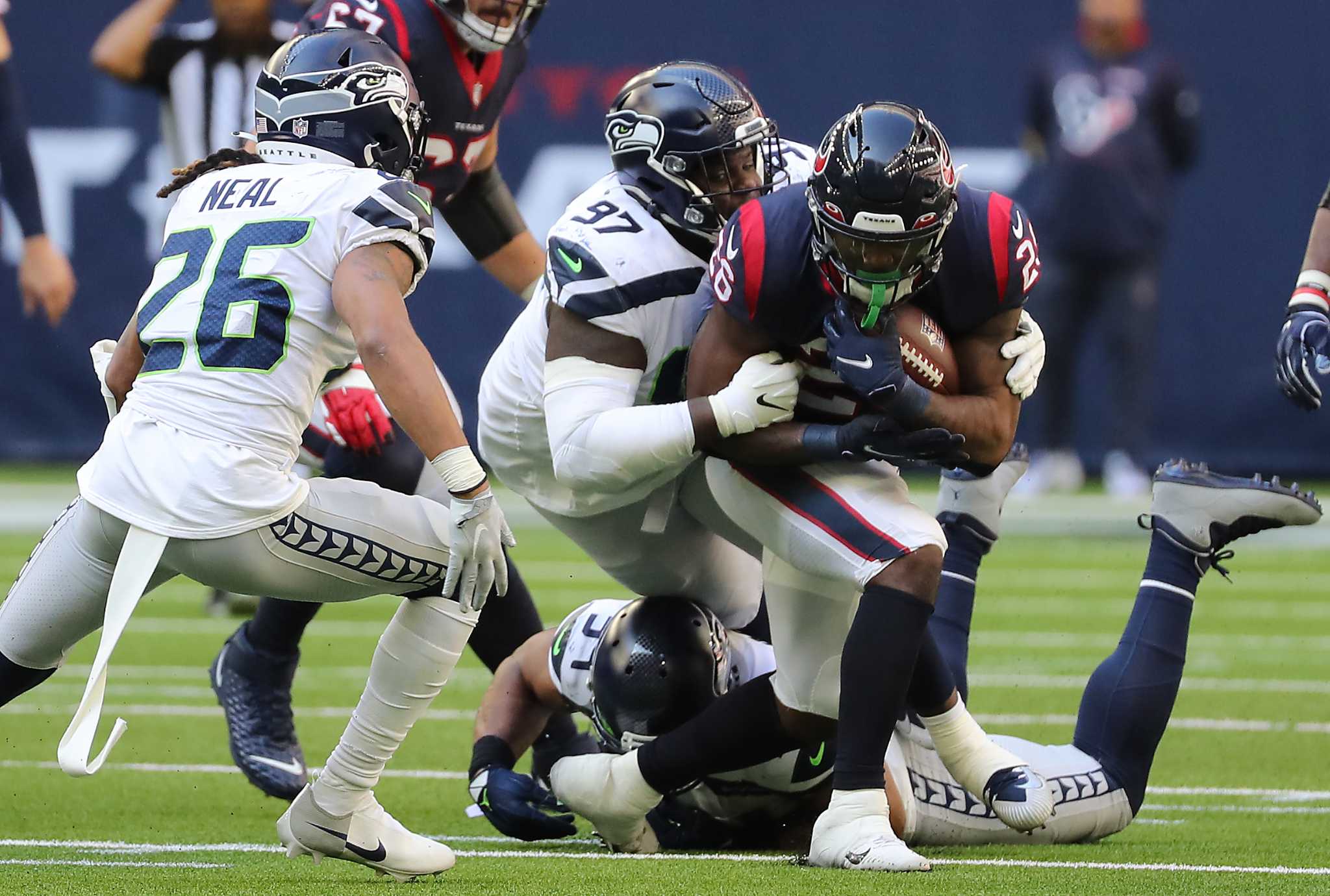 Texans vs. Seahawks first quarter recap: Seattle leads 10-7