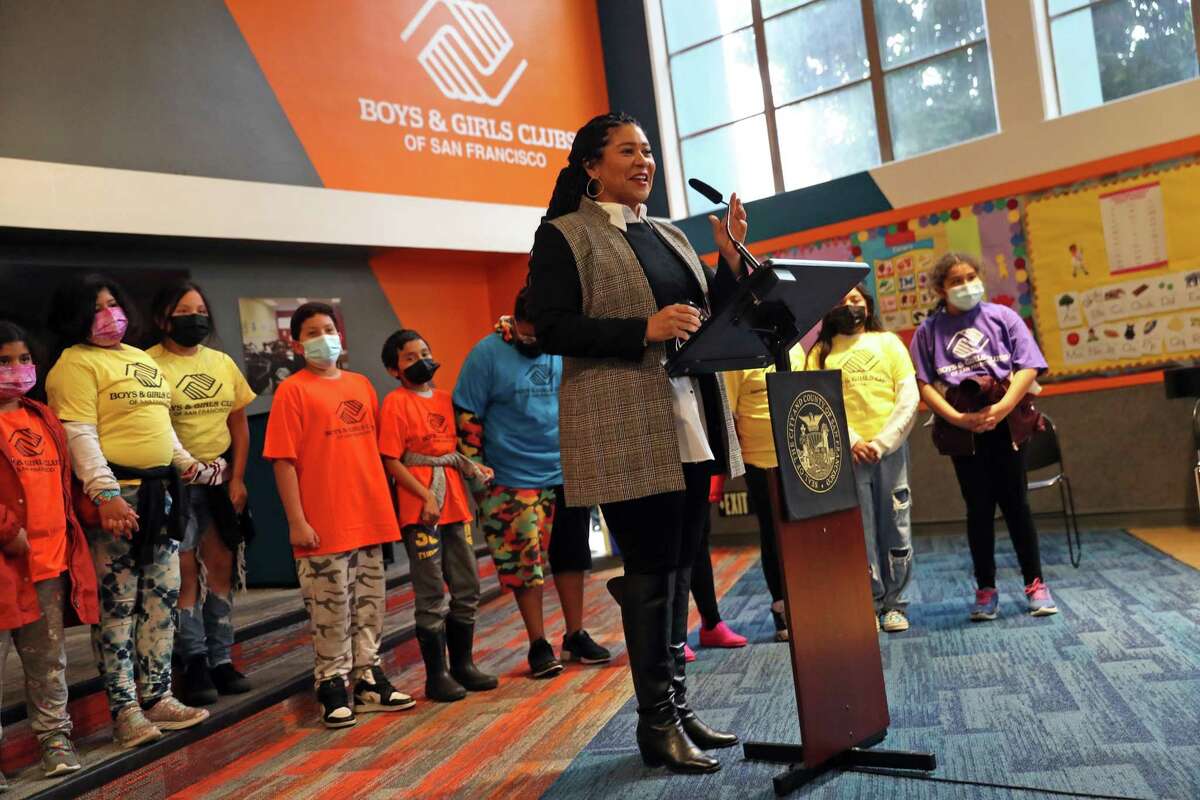 Mayor London Breed is pushing an ambitious school board oversight plan that threatens to withhold city funding from classrooms if board of education members don’t change their behavior. She announced the new ballot initiative during a news conference at the Boys & Girls Club of San Francisco.