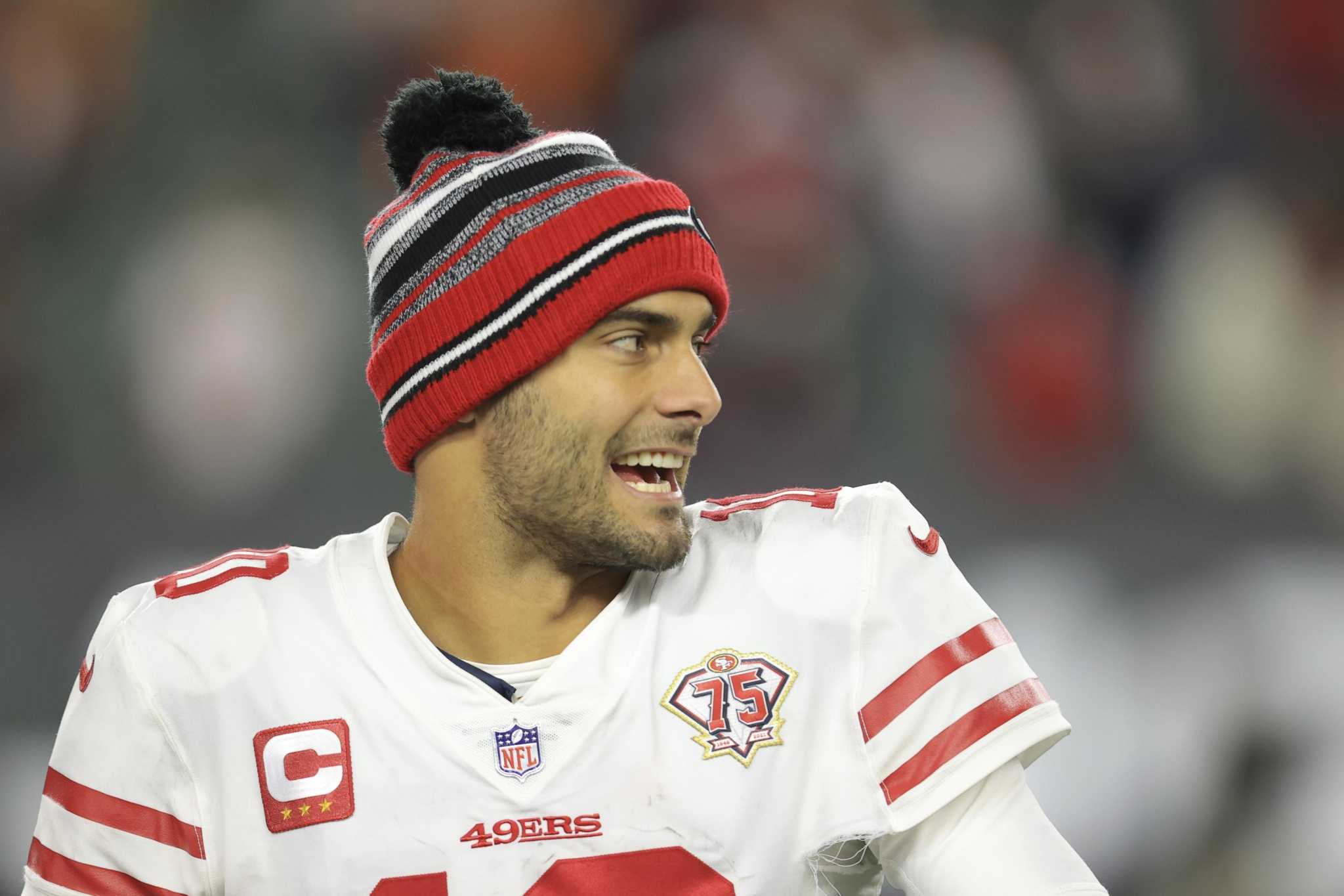 49ers' Fred Warner Dishes On Raiders' Jimmy Garoppolo