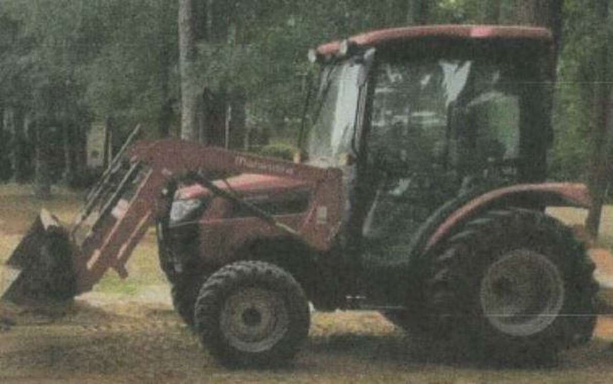 A tractor seen in this undated photo was reportedly stolen in November.