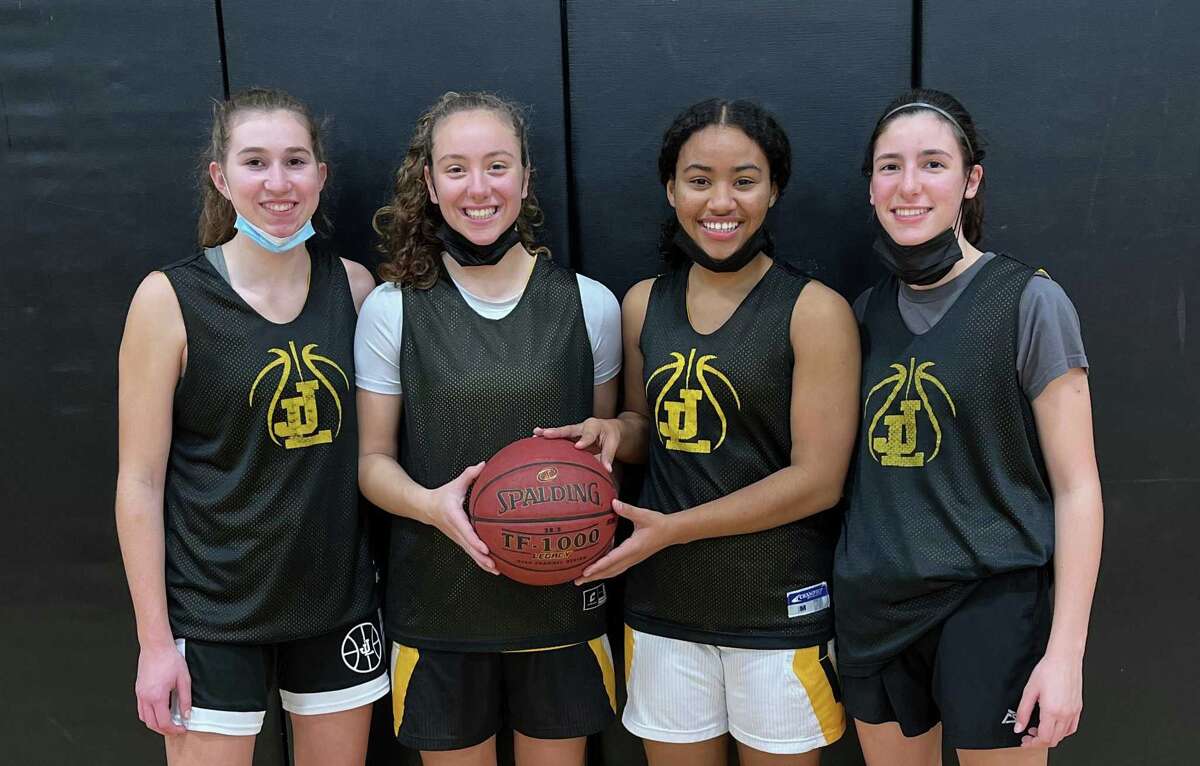 Law’s Jenna Wasserman, Shelby Green, Mariyah Reid, Sabrina Lawless are team captains.