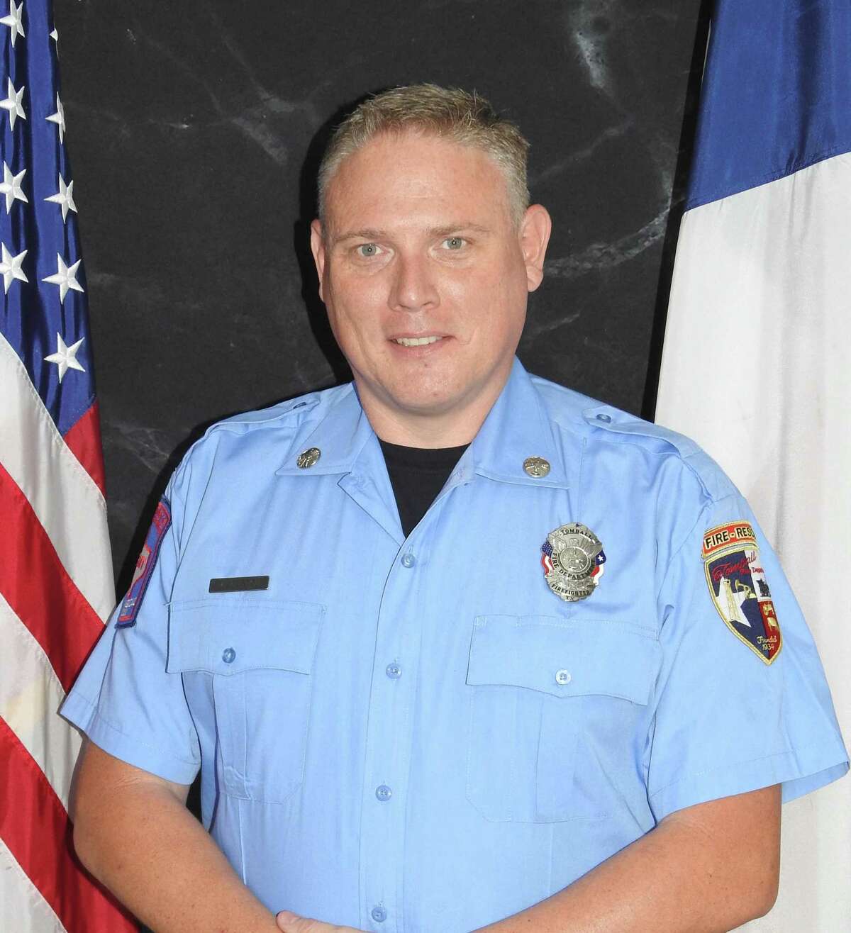 Tomball firefighter Volney "Rusty" Alston, who was killed Sunday morning in a car accident.