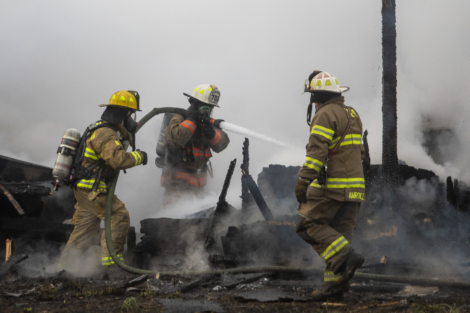 Hanson firefighters rescue man trapped in vehicle after early