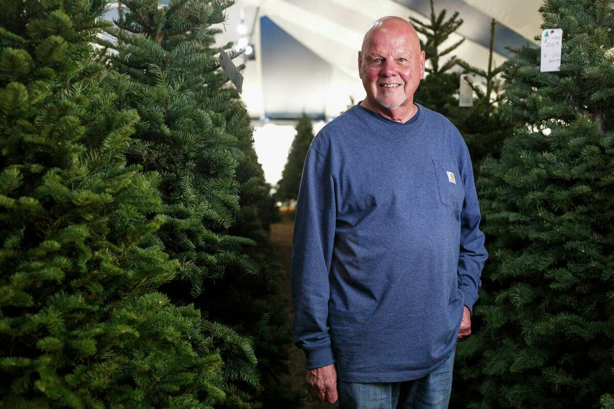 Daryll Smith and his wife Elaine have been selling Christmas trees in South Texas since 1988.