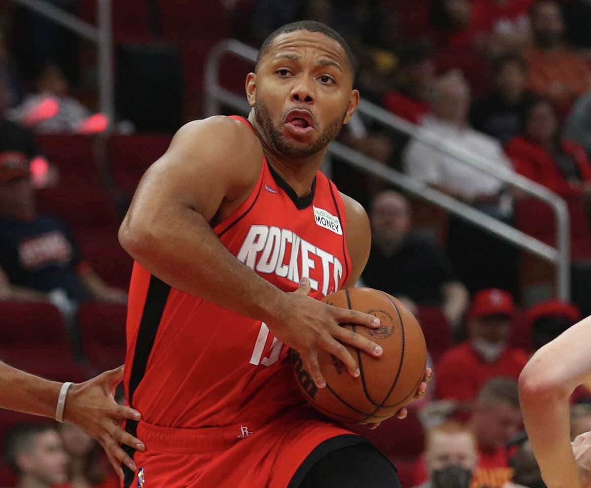 Although veteran Eric Gordon is a tradable asset, the Rockets might value his mentorship to their young players over what he could bring in a deal.