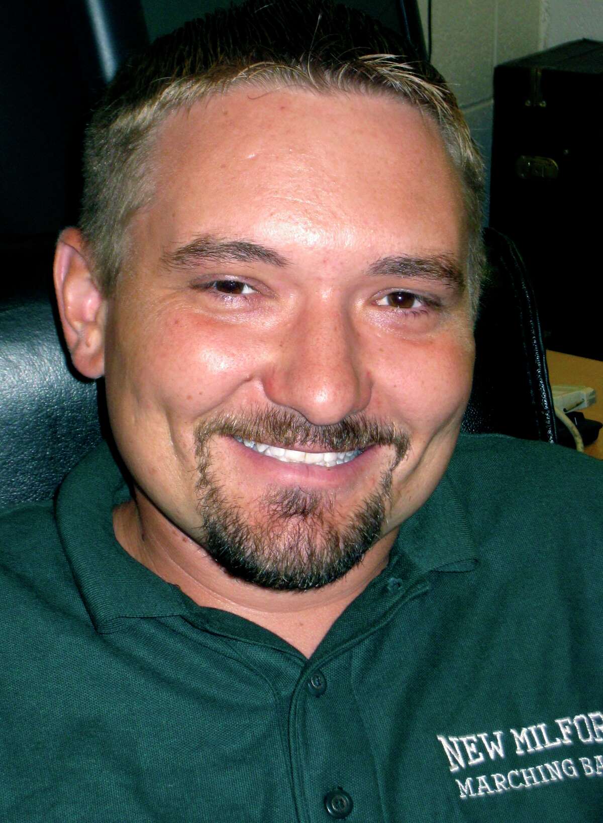 David Syzdek, music director at New Milford High School, Aug. 10, 2010.