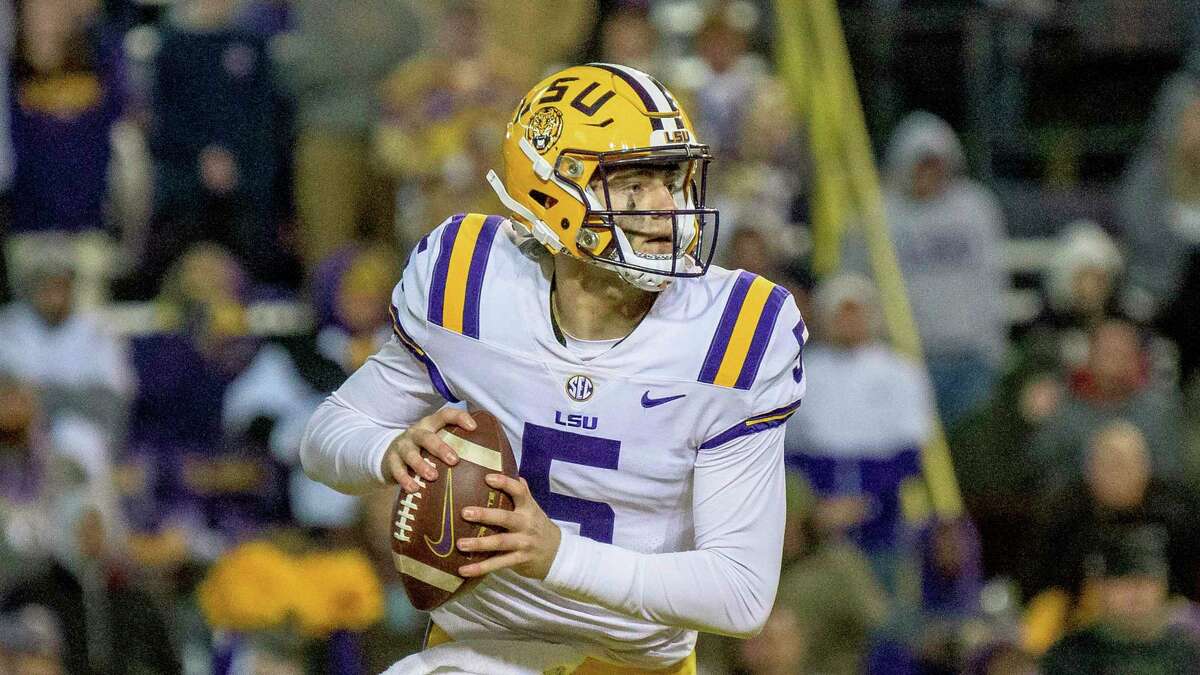 LSU quarterback Garrett Nussmeier is tops on the depth chart but it is unclear if he will start Texas Bowl against Kansas State.
