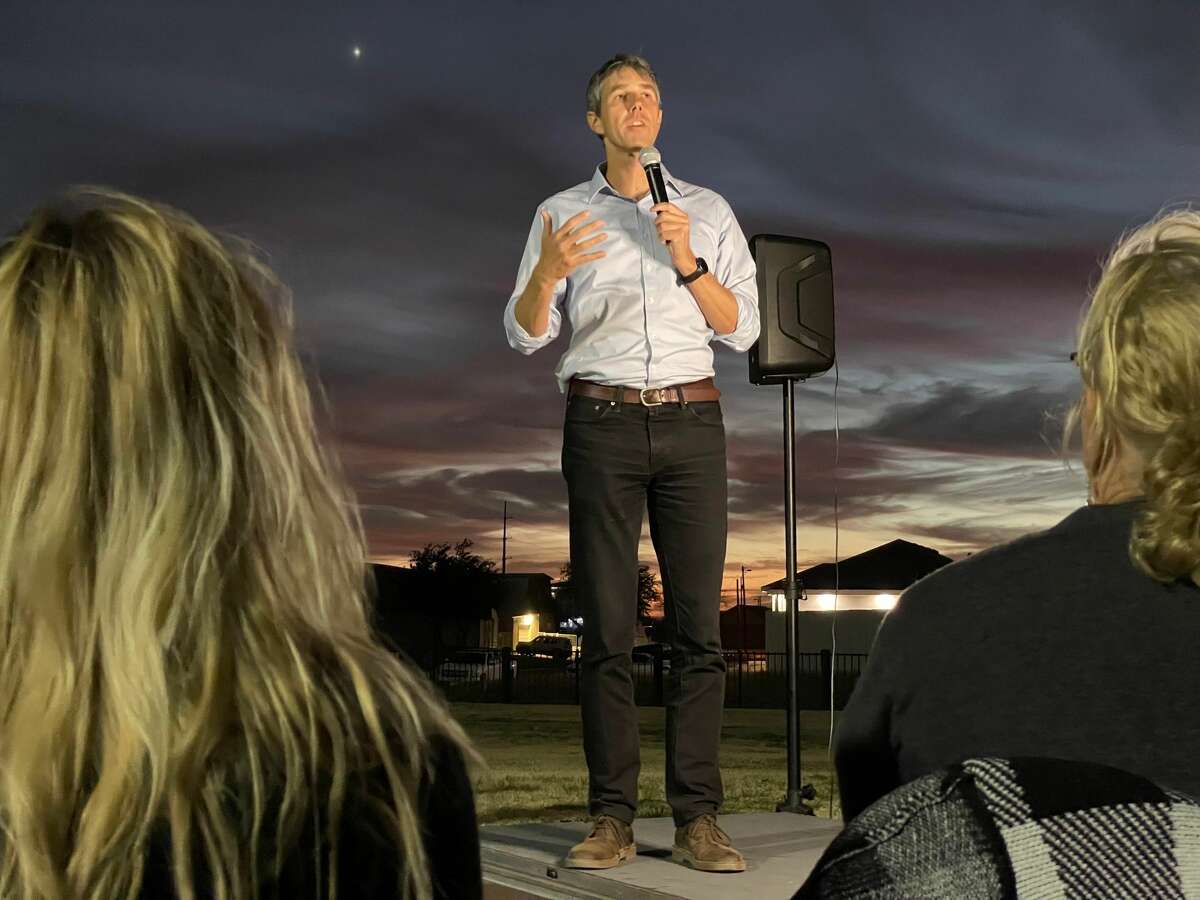 Gubernatorial candidate Beto O’Rourke visited Midland Tuesday, Dec. 14, 2021.