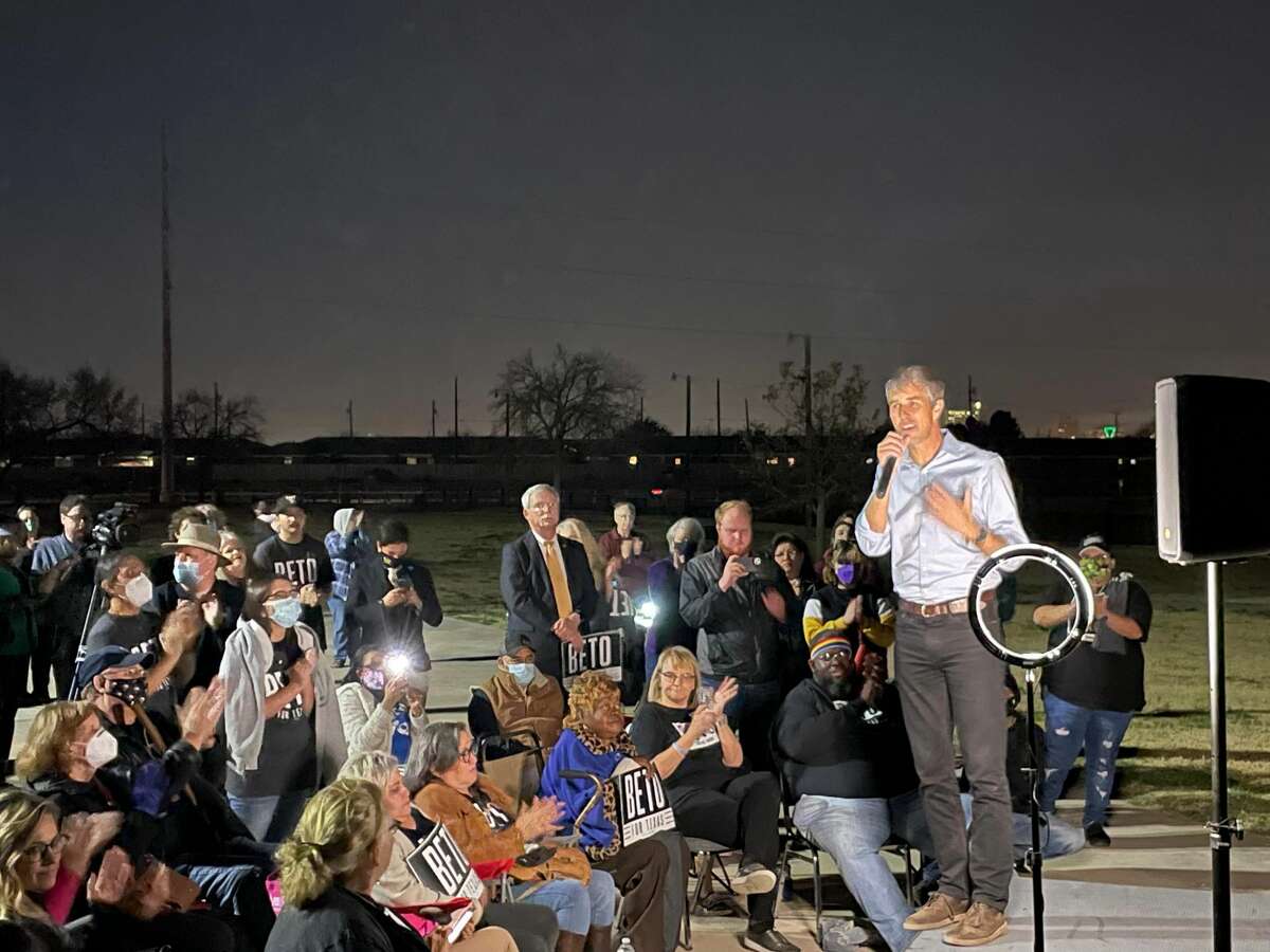 Gubernatorial candidate Beto O’Rourke visited Midland Tuesday, Dec. 14, 2021.