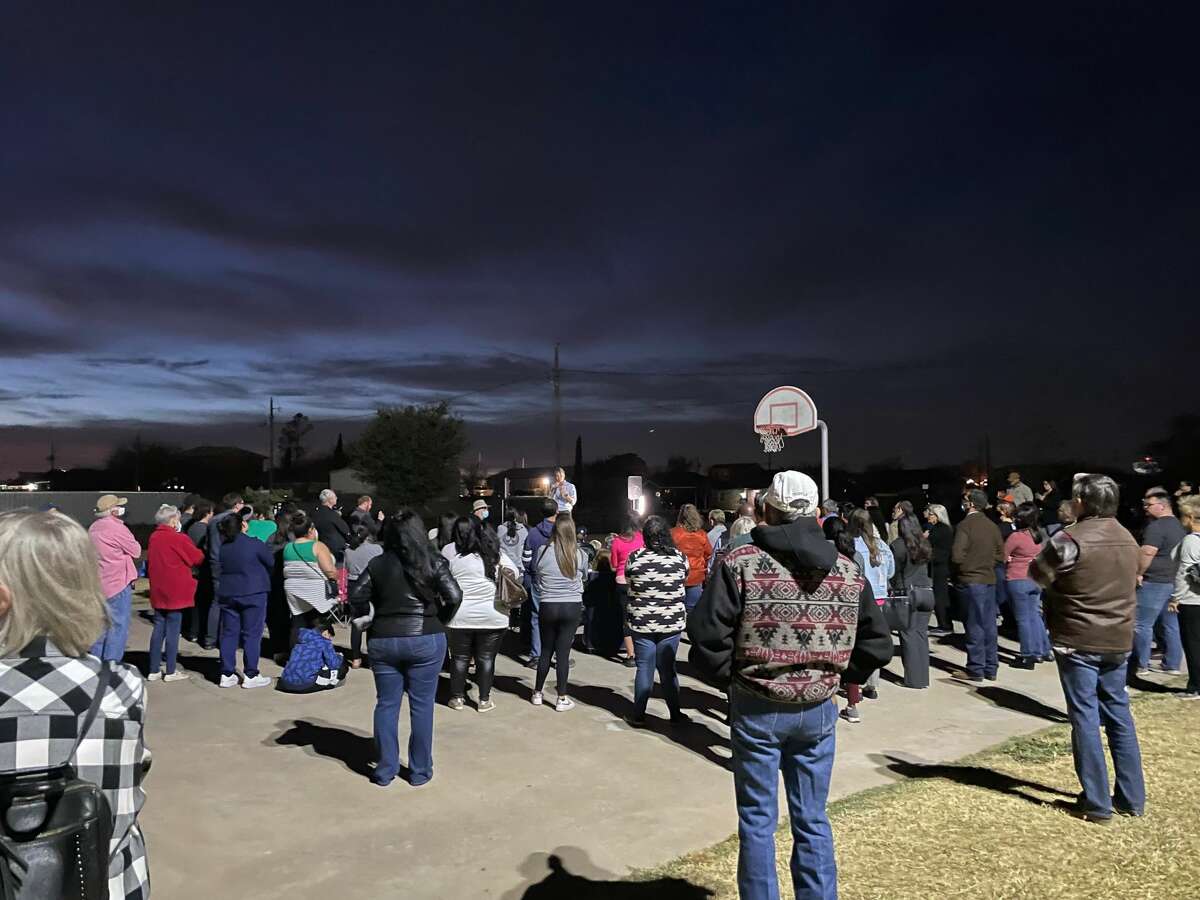 Gubernatorial candidate Beto O’Rourke visited Midland Tuesday, Dec. 14, 2021.