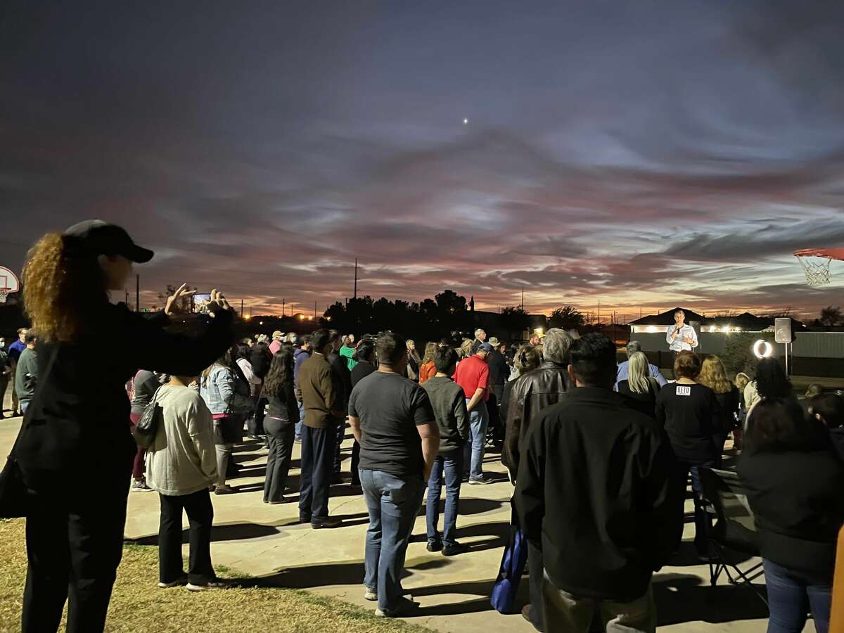 Gubernatorial candidate Beto O’Rourke visited Midland Tuesday, Dec. 14, 2021.