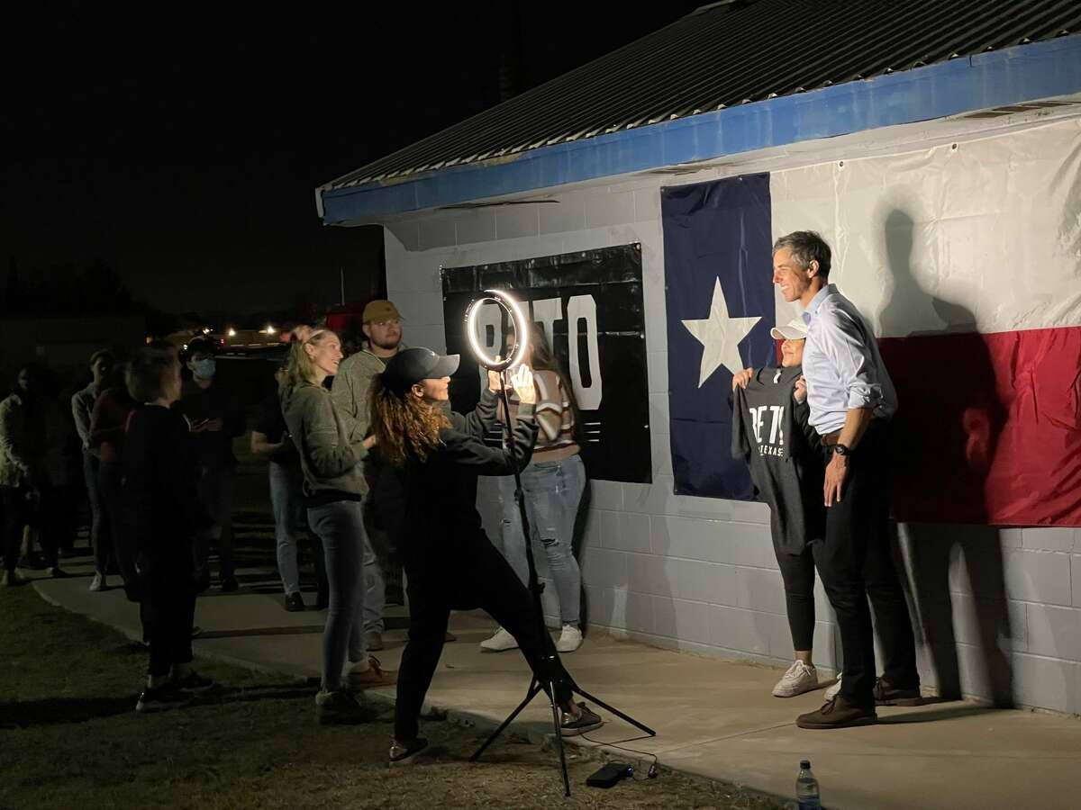 Gubernatorial candidate Beto O’Rourke visited Midland Tuesday, Dec. 14, 2021.