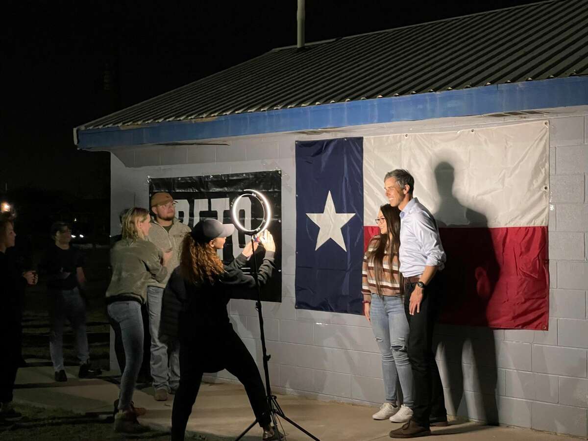 Gubernatorial candidate Beto O’Rourke visited Midland Tuesday, Dec. 14, 2021.