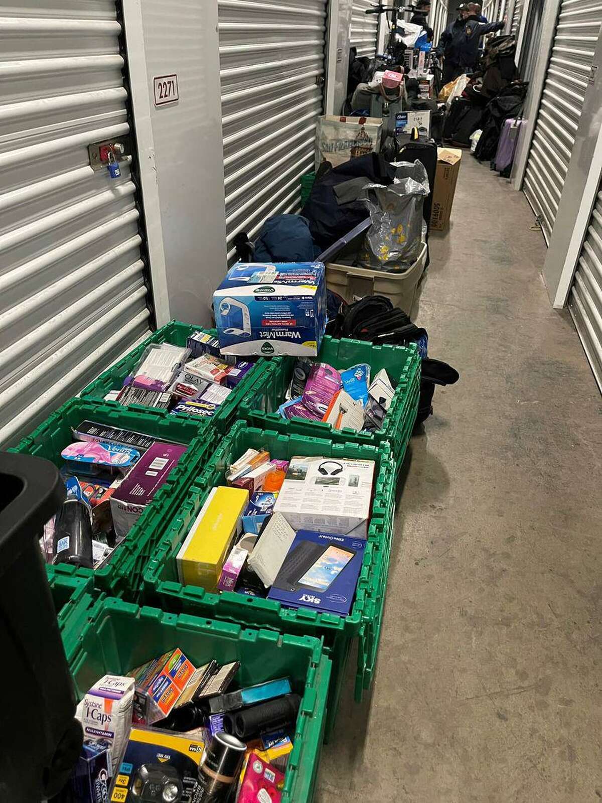 Searches of storage units in Vallejo and San Francisco led to the recovery of more than $200,000 in stolen retail goods.