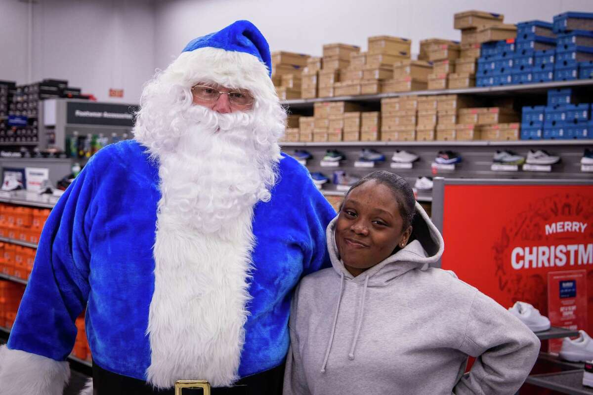 The Spring ISD Police Department helped provide 30 students with a $200 shopping spree as part of their annual Blue Santa event helping students in need.