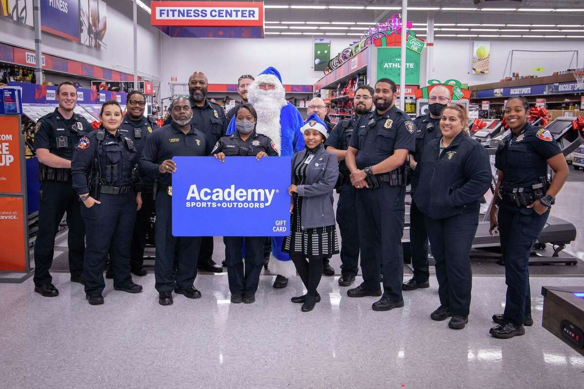 The Spring ISD Police Department helped provide 30 students with a $200 shopping spree as part of their annual Blue Santa event helping students in need.