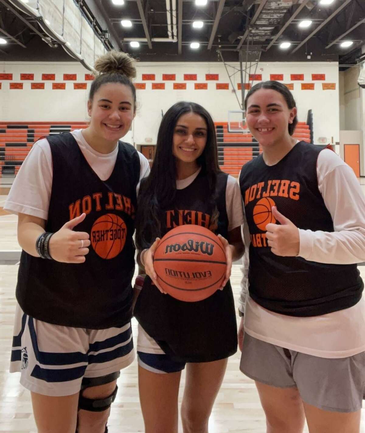 Laryssa Guimaraes, Sophia Alkaul and Alexis Resto are team captains.
