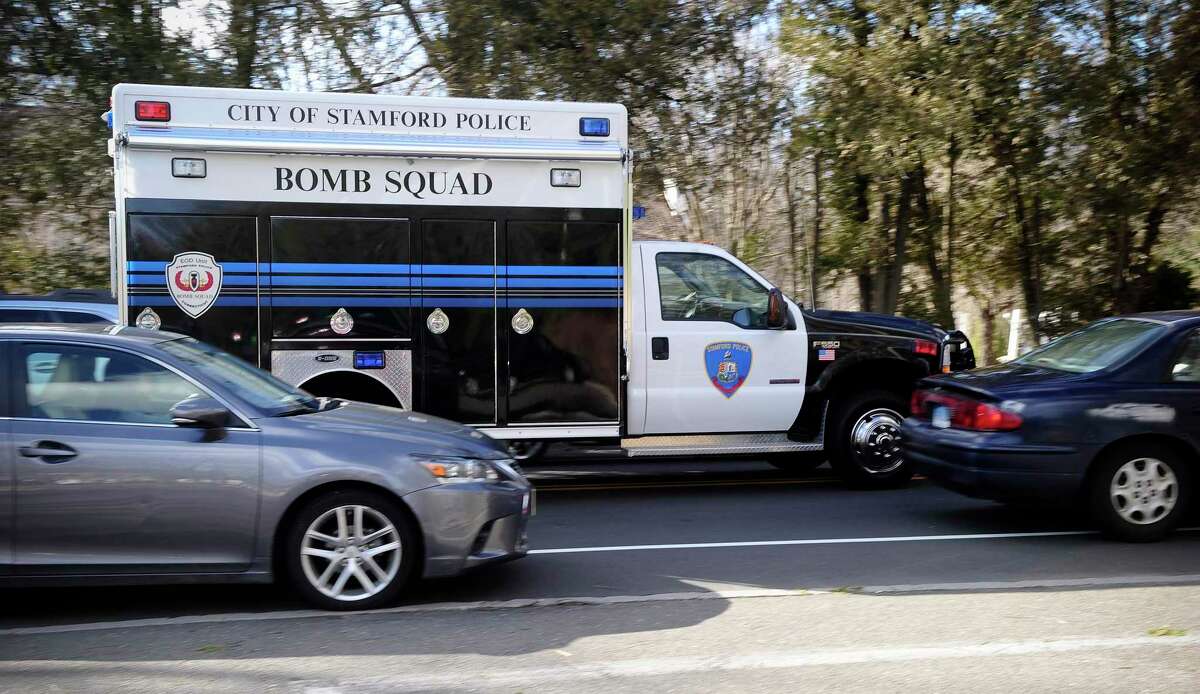 Stamford Police Bomb Squad unit