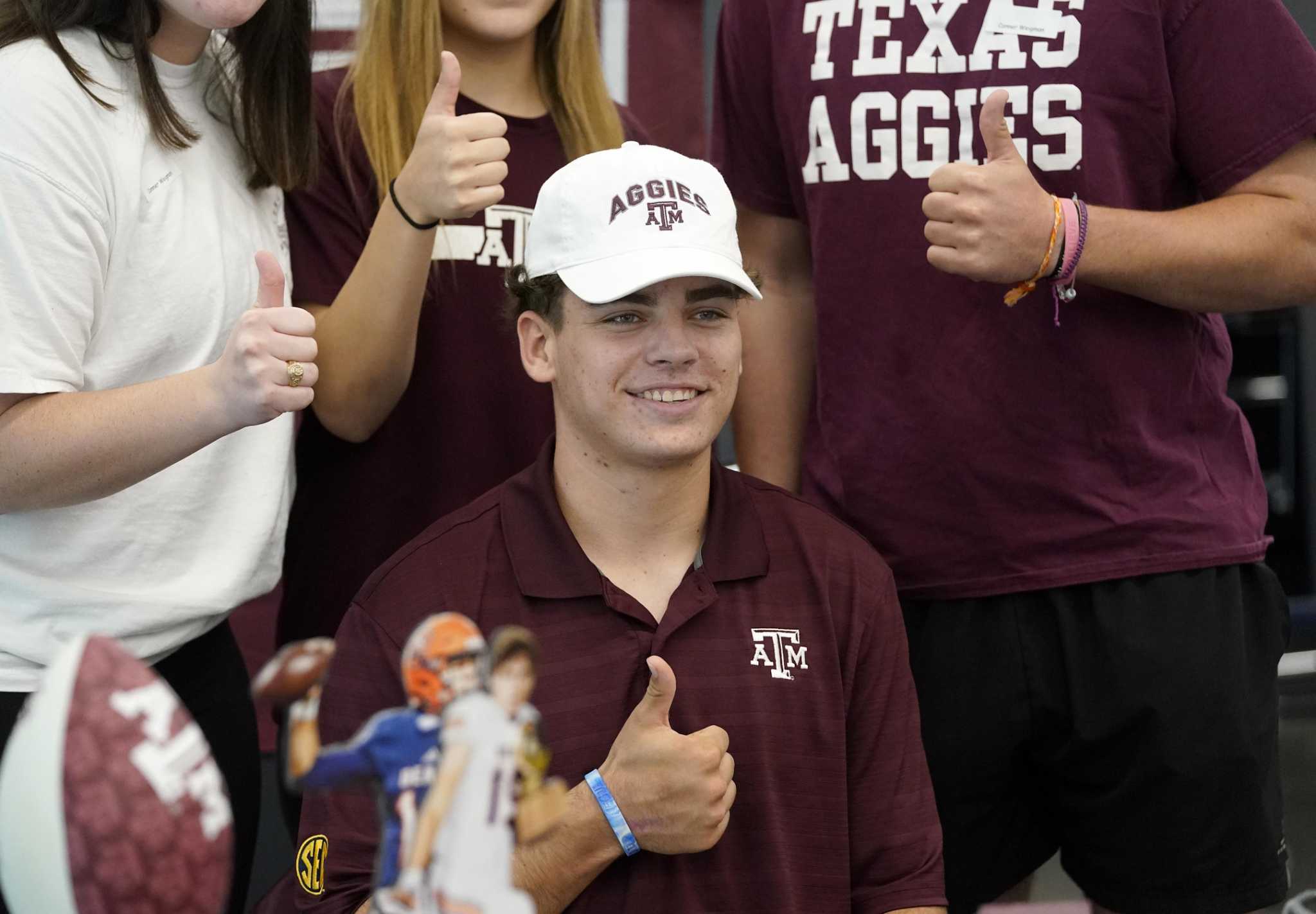 Aggies Football: Texas A&M's Evan Stewart lands in Top 10 WR rankings