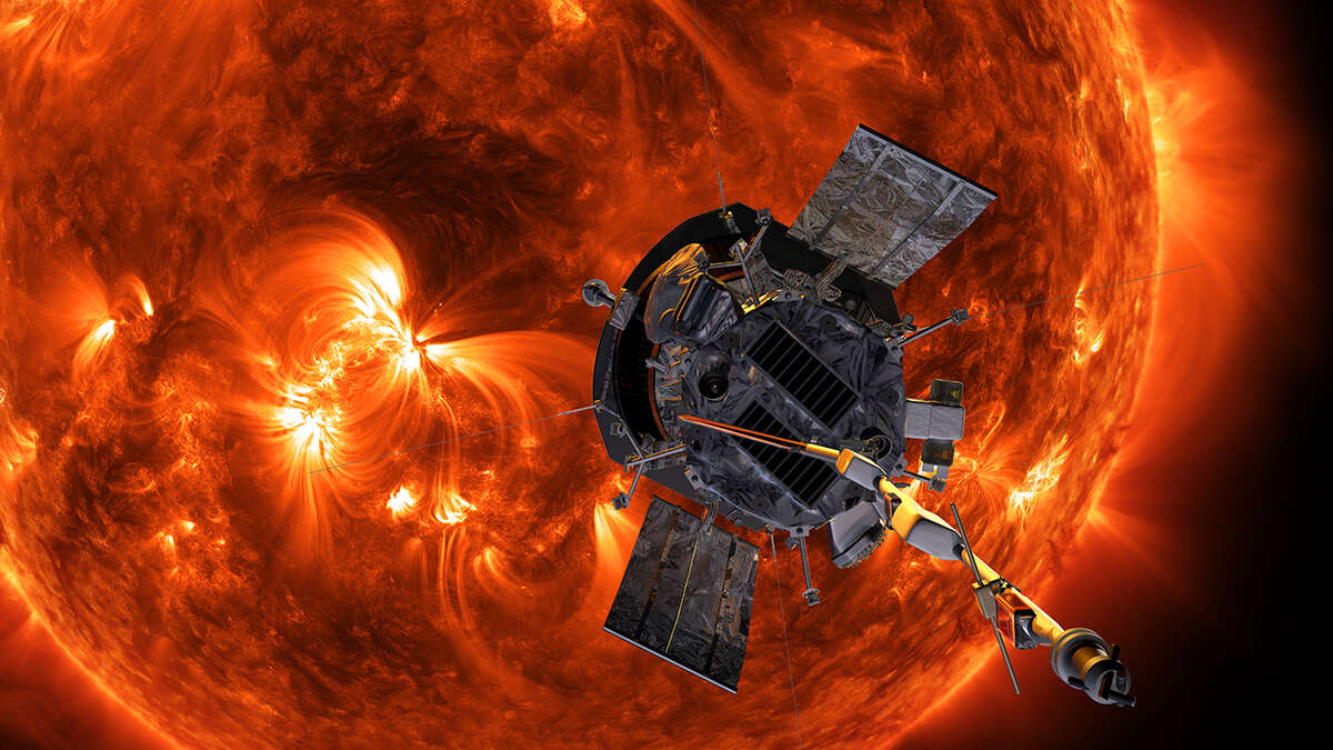 NASA’s Parker Solar Probe completed its 10th close approach to the sun on Nov. 21, 2021, coming within 5.3 million miles of the solar surface.