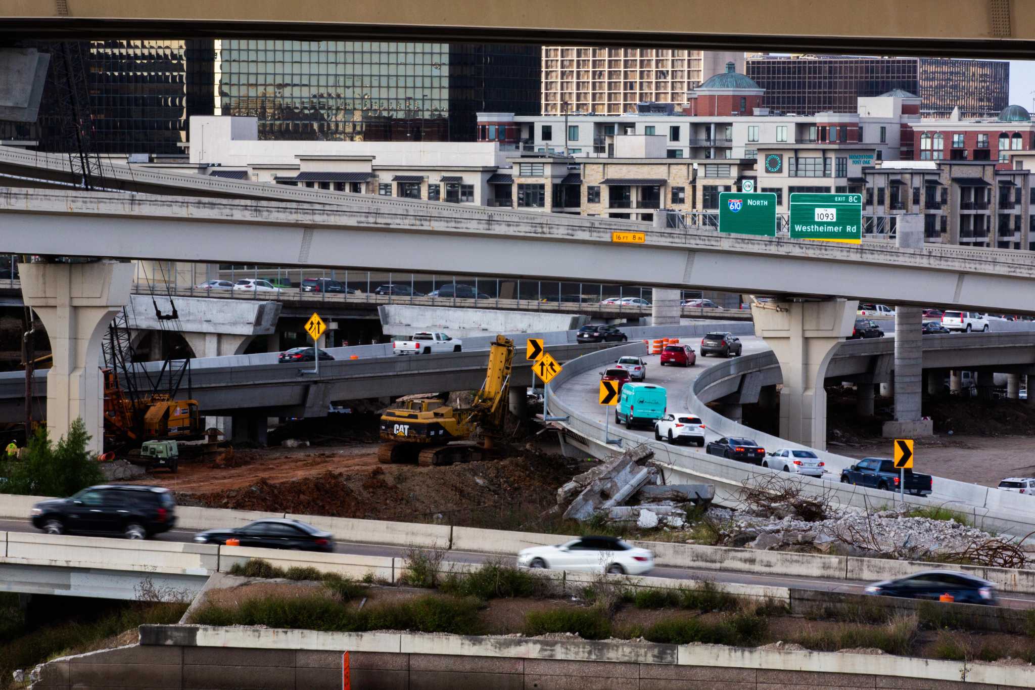 Traffic On Houston Freeways Expected Christmas 2022 Even More Freeway Construction Is Coming To Houston In 2022. Here's Where  You'll See Traffic Cones.