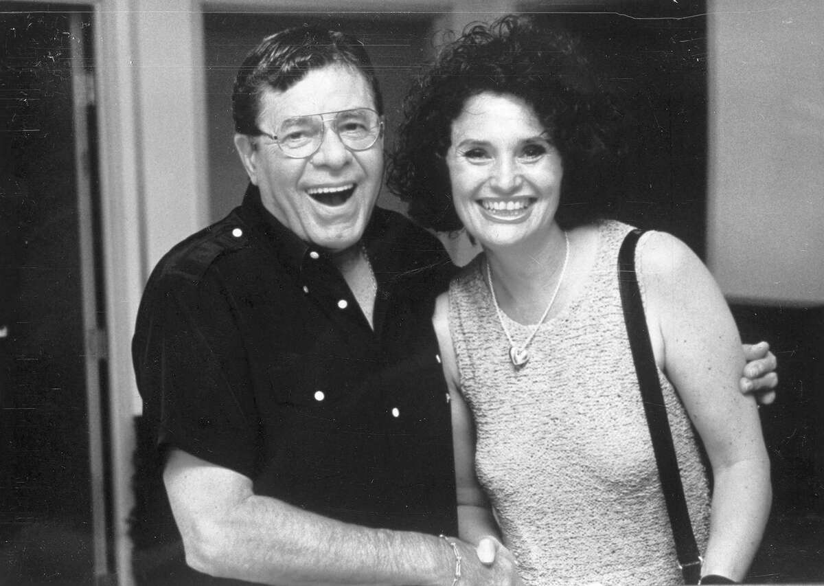 Jerry Lewis with Ruthe Stein.