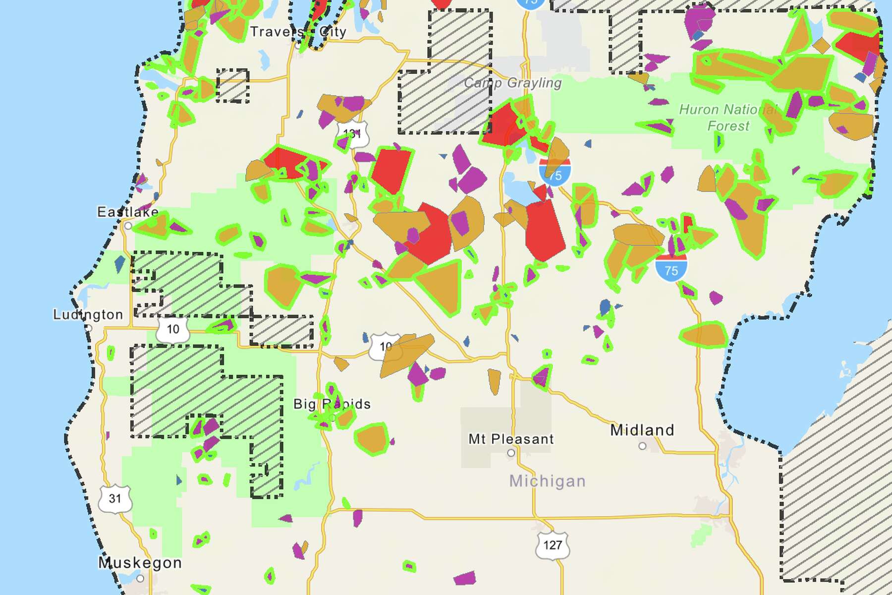 Northland Cable Outage Map Thousands Remain Without Power Friday In Mecosta County