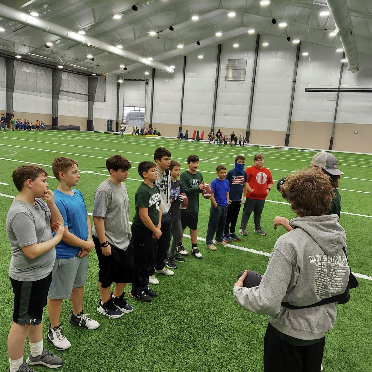 The Laker football team held their Christmas camp on Dec. 14, 2021. They will be holding a camp on Friday, June 3, 2022.