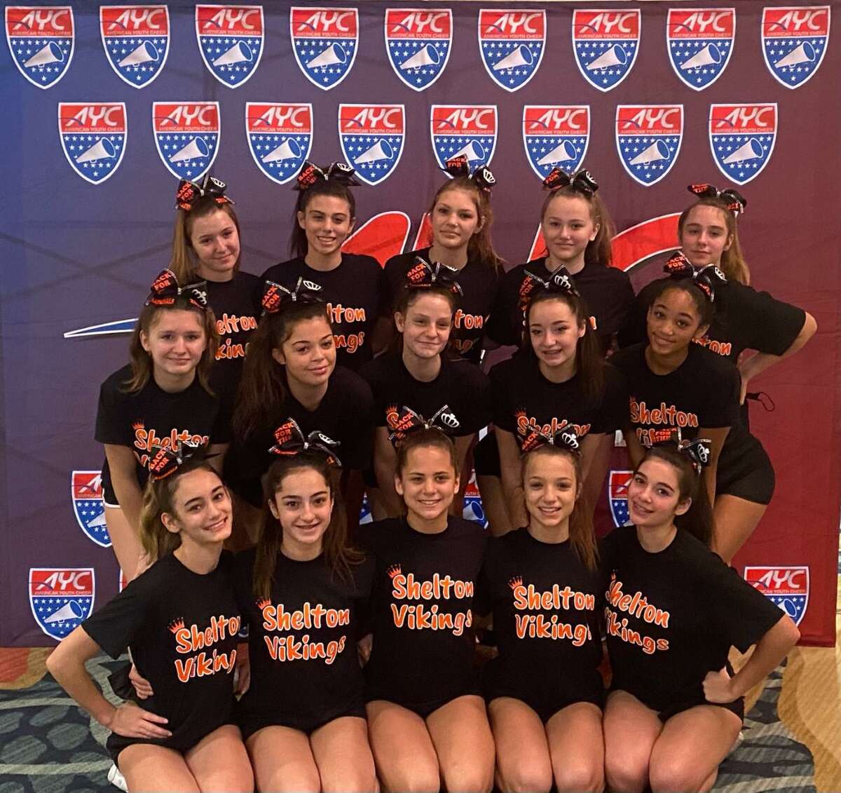 The 2021 Shelton D14 cheer squad completed an undefeated season with a national championship in December.