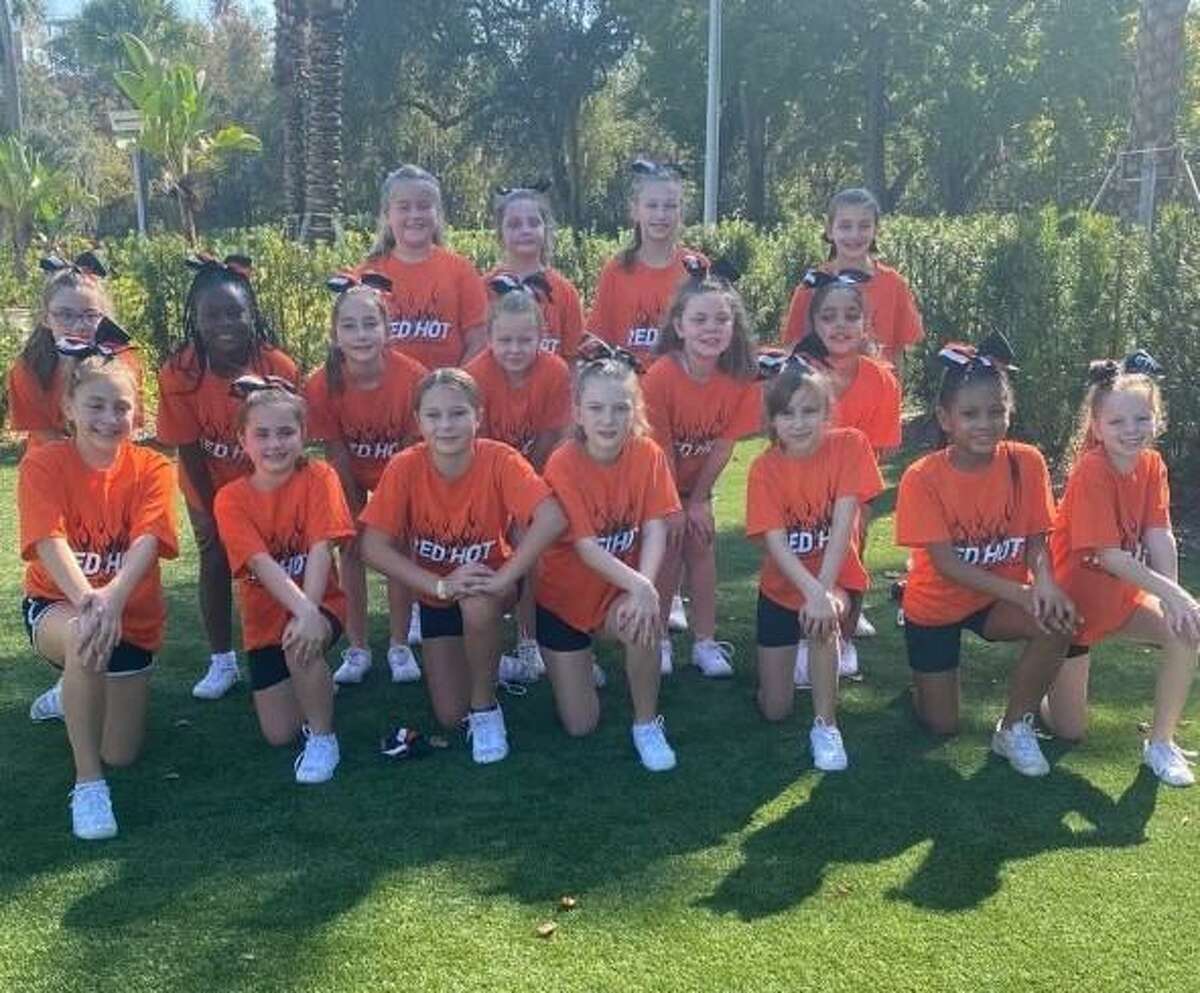 The Shelton D10 cheer squad placed fifth at the national championships in Orlando, Fla., earlier in December 2021.