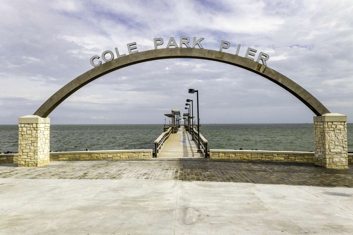Corpus Christi opened Cole Park Pier on Friday, December 17. 