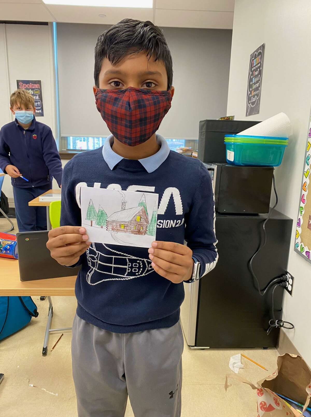 In Photos: Strawberry Hill School students create gifts for Stamford seniors