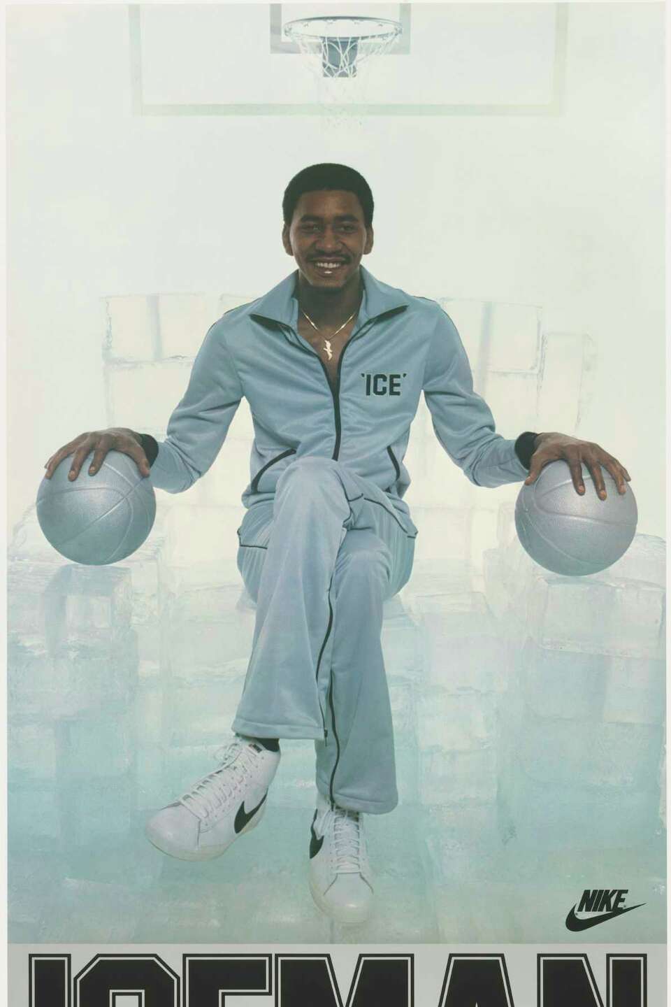 Spurs great George Gervin talks Nike poster new clothing line