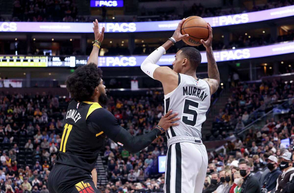 Dejounte Murray finished with 16 points, 11 rebounds and 11 assists in Friday’s win for his fifth triple-double of the season.