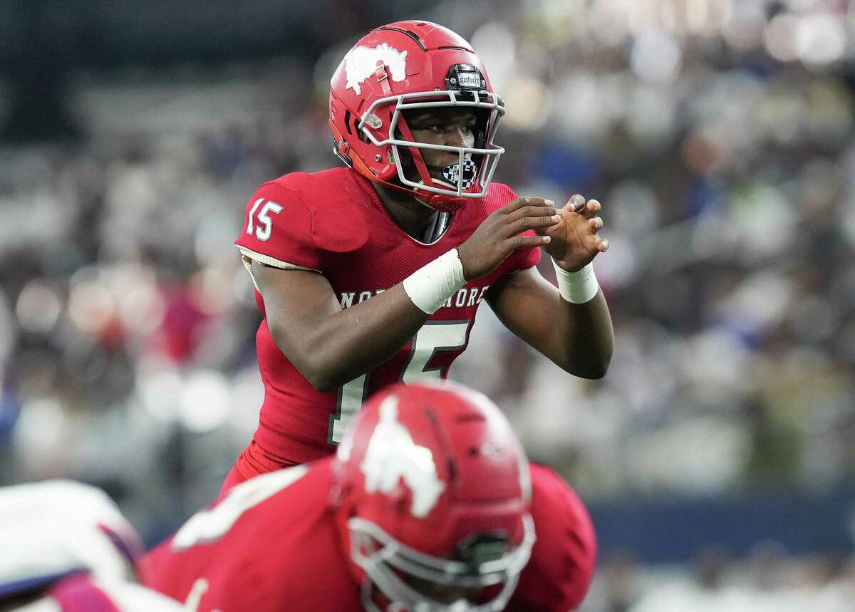 Quarterback Kaleb Bailey is back at the controls after helping lead North Shore to a state championship as a freshman. The first challenge of his sophomore season comes Thursday against The Woodlands.