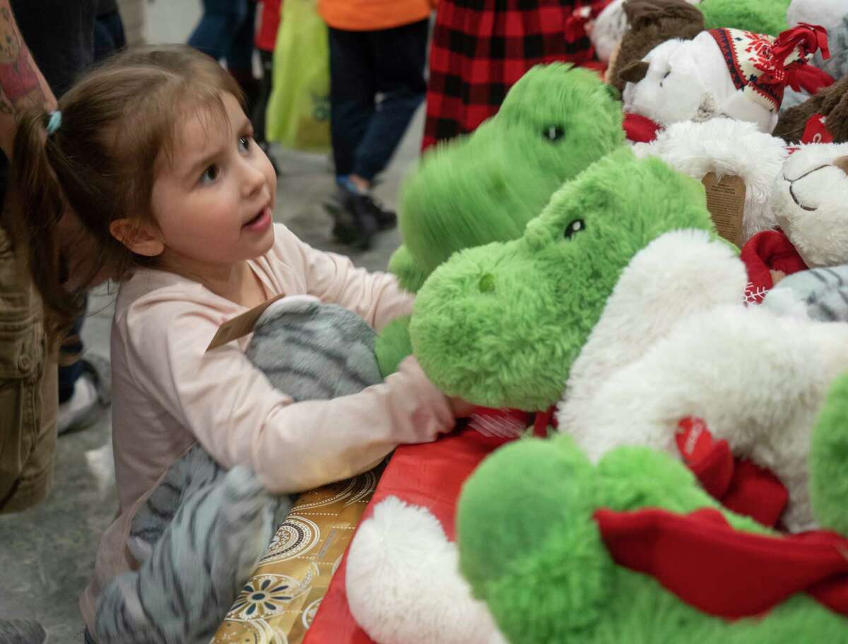 Midlanders enjoys cookie decorating, hot coco and visits with Santa and the Grinch 12/18/2021 during the Christmas at the Horseshoe. Tim Fischer/Reporter-Telegram