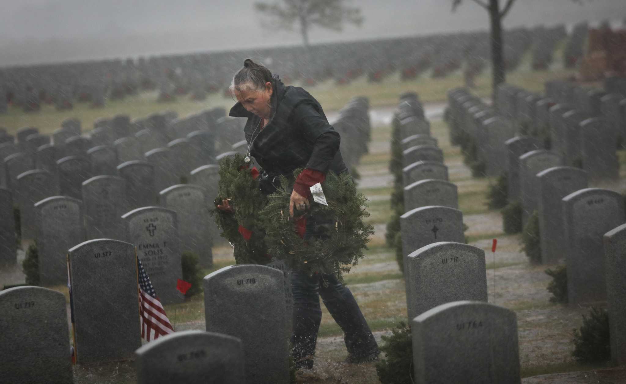 Volunteers ahead with Wreaths Across America event in Houston