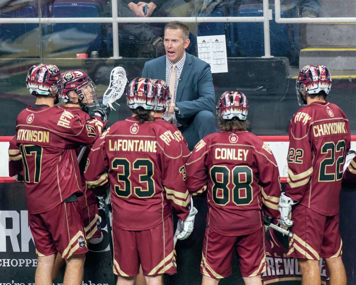 Albany FireWolves head coach Glenn Clark has the team on a three-game winning streak heading into a National Lacrosse League first-round game on Saturday in Buffalo. (Jim Franco/Special to the Times Union)