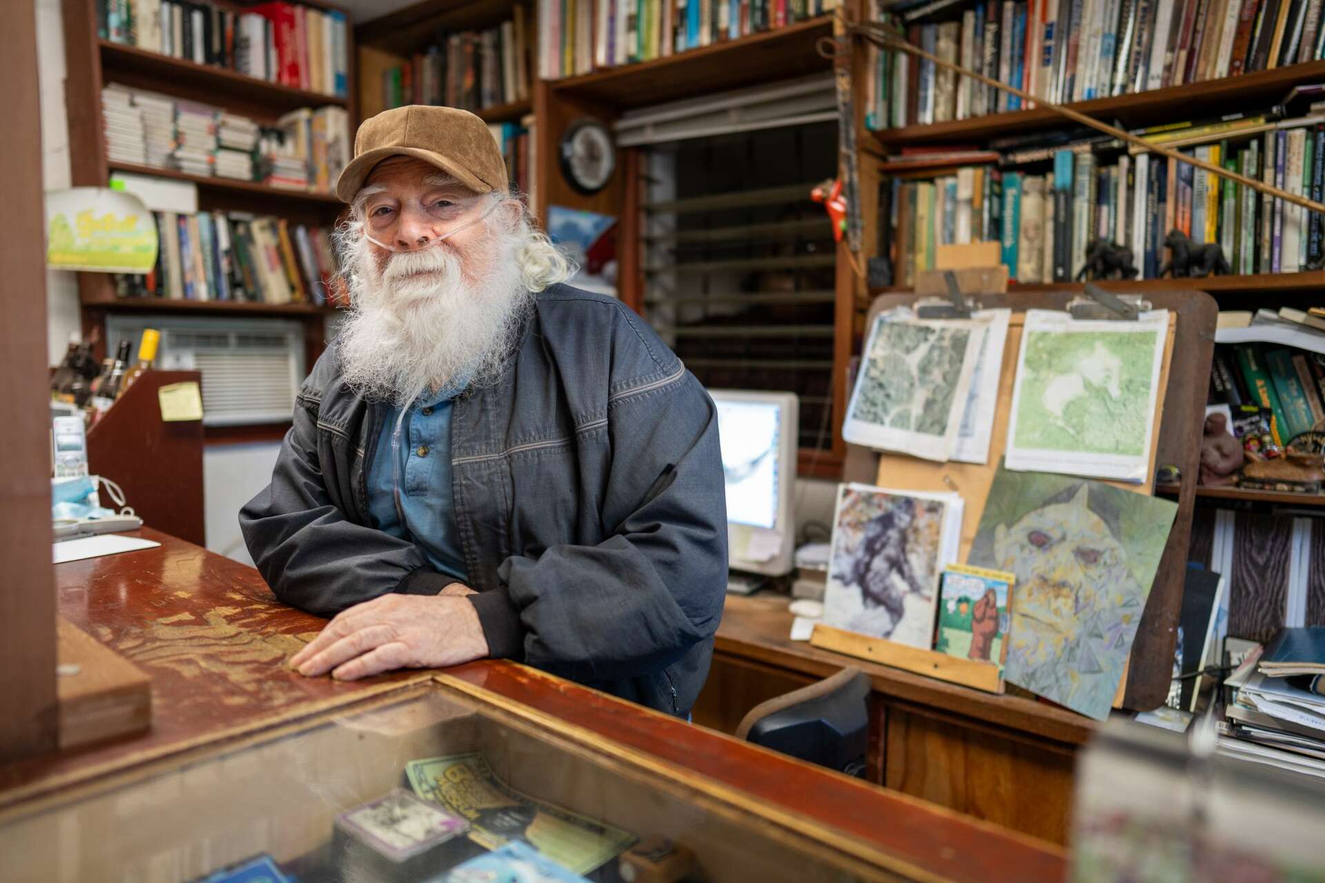 The man who runs Northern California’s Bigfoot museum