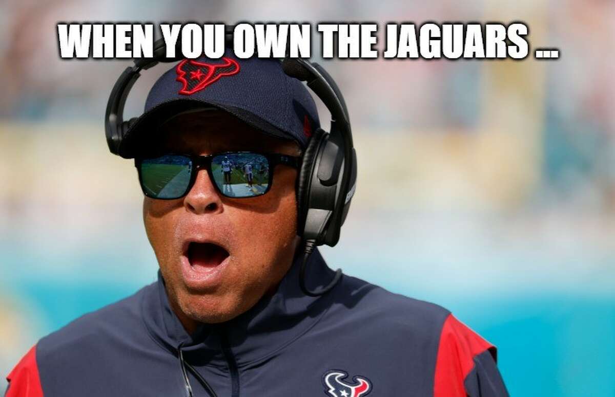 Rejoice with rare victorious Texans memes after win over Jaguars