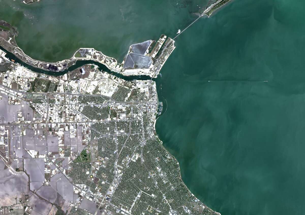 It snowed in Corpus Christi over the weekend. Residents just never saw it.