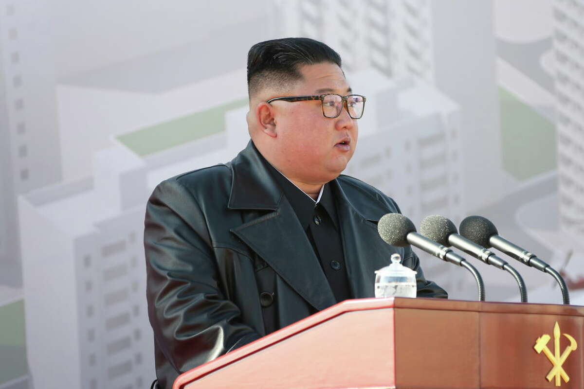 North Korean leader Kim Jong-un, pictured on March 17, 2020.