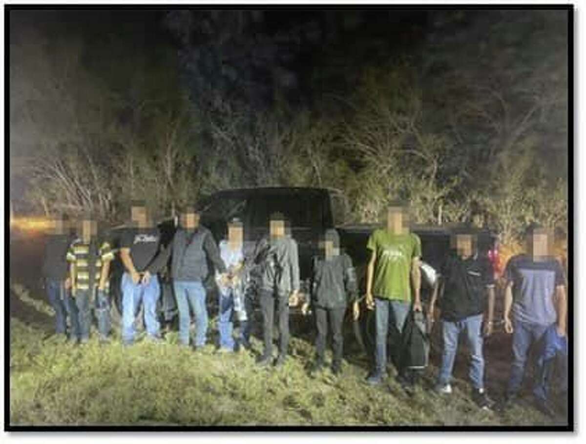 A total of 14 migrants were apprehended around the community of Guerra near Hebbronville on Dec. 15, 2021.