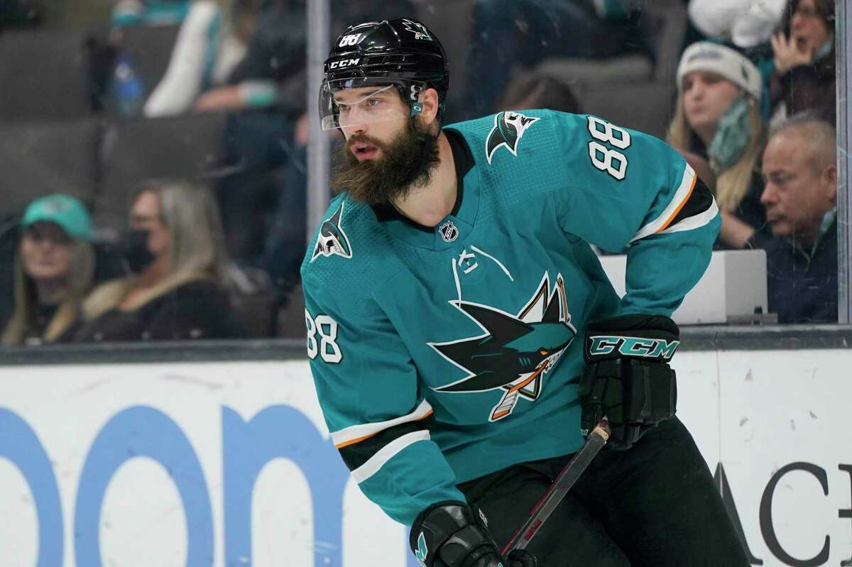 San Jose Sharks defenseman Brent Burns tested positive Friday, meaning he is required to quarantine for 10 days and provide two negative tests 24 hours apart before being eligible to return.