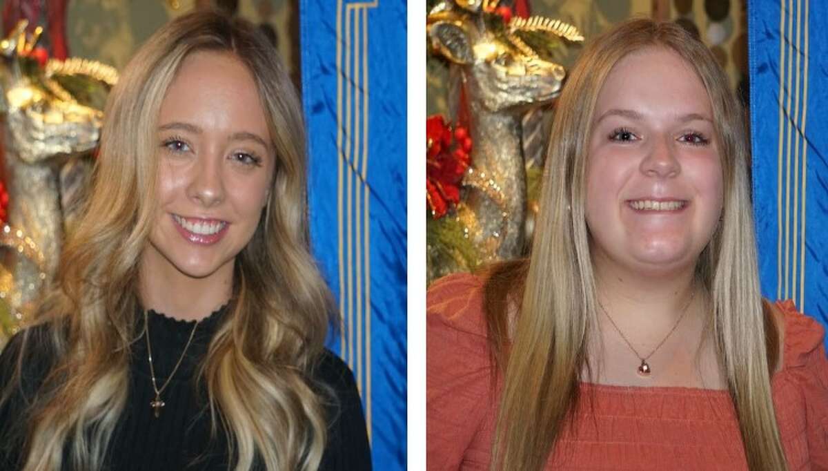 Emma Bohannon of Marquette Catholic High School and Josey Giertz of Alton High School have been honored as Students of the Month for December by the Rotary Club of Alton-Godfrey.