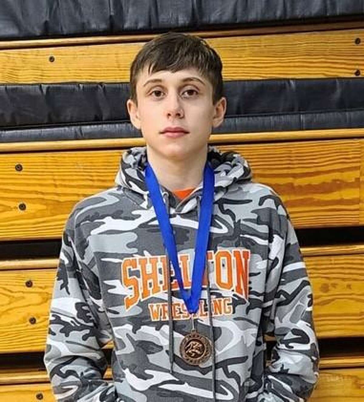 Graham Ziperstein placed third in his 113-pound weight class at the Ludlowe Invitational.