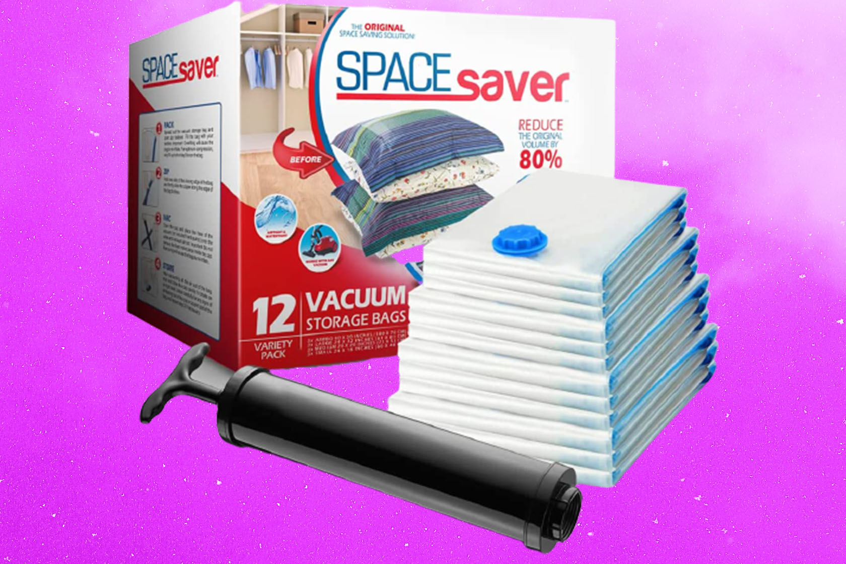 Save 20% On Spacesaver Vacuum Storage Bags With This Exclusive