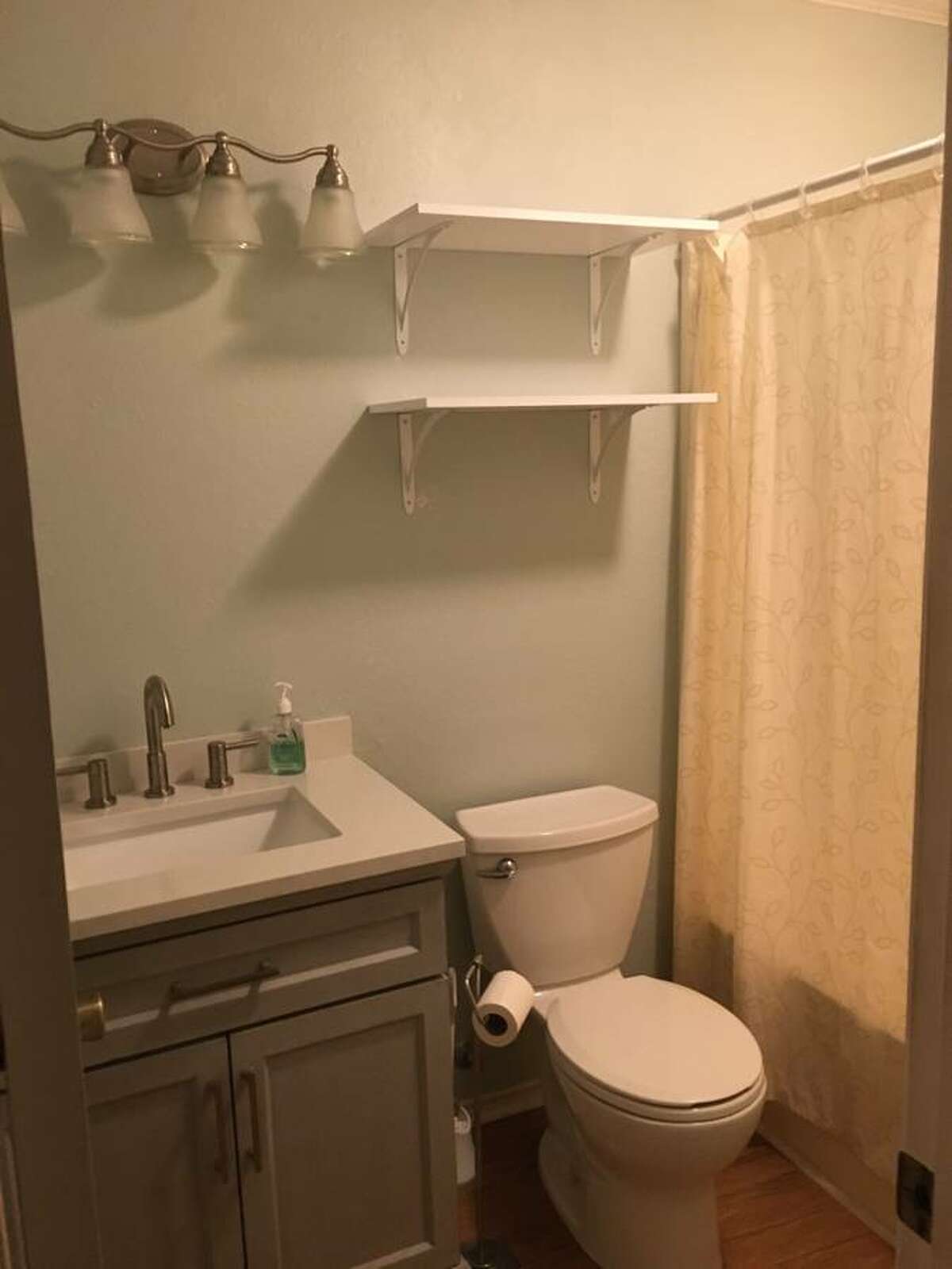It's a bathroom.  You will get all the business you have done here. 