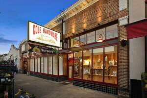 A photo of Cole Hardware. 
