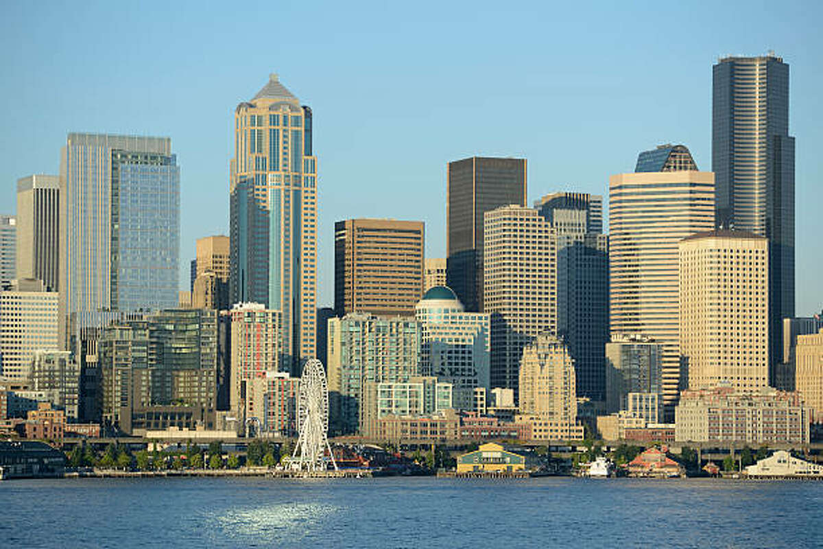 The major coastal seaport of Seattle.